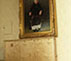 Portrait in a frame and the plywood transportation box. Box size is 14011020 cm.