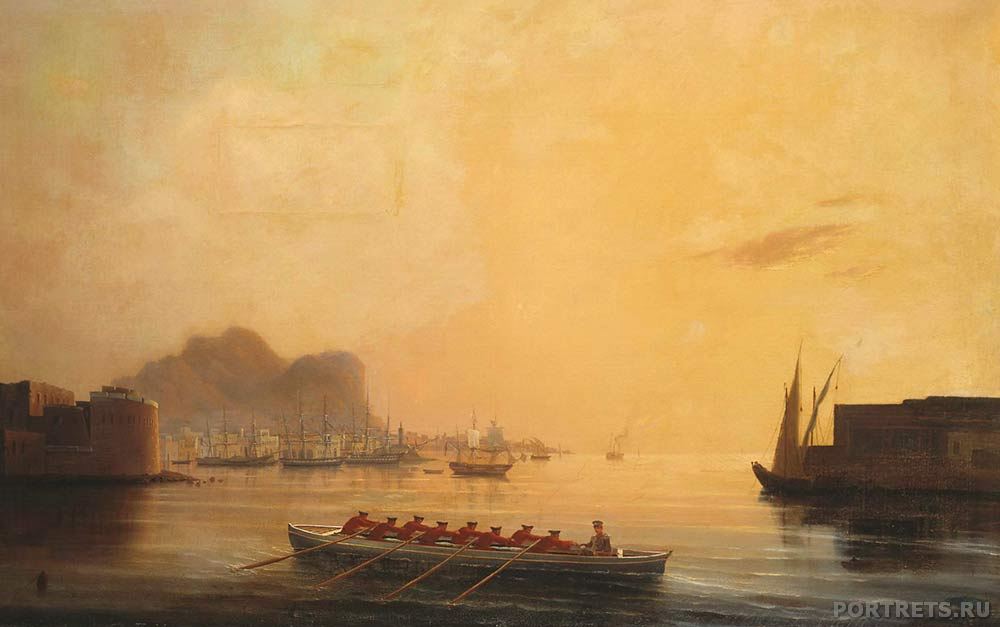 Айвазовский. Гавань. 1850