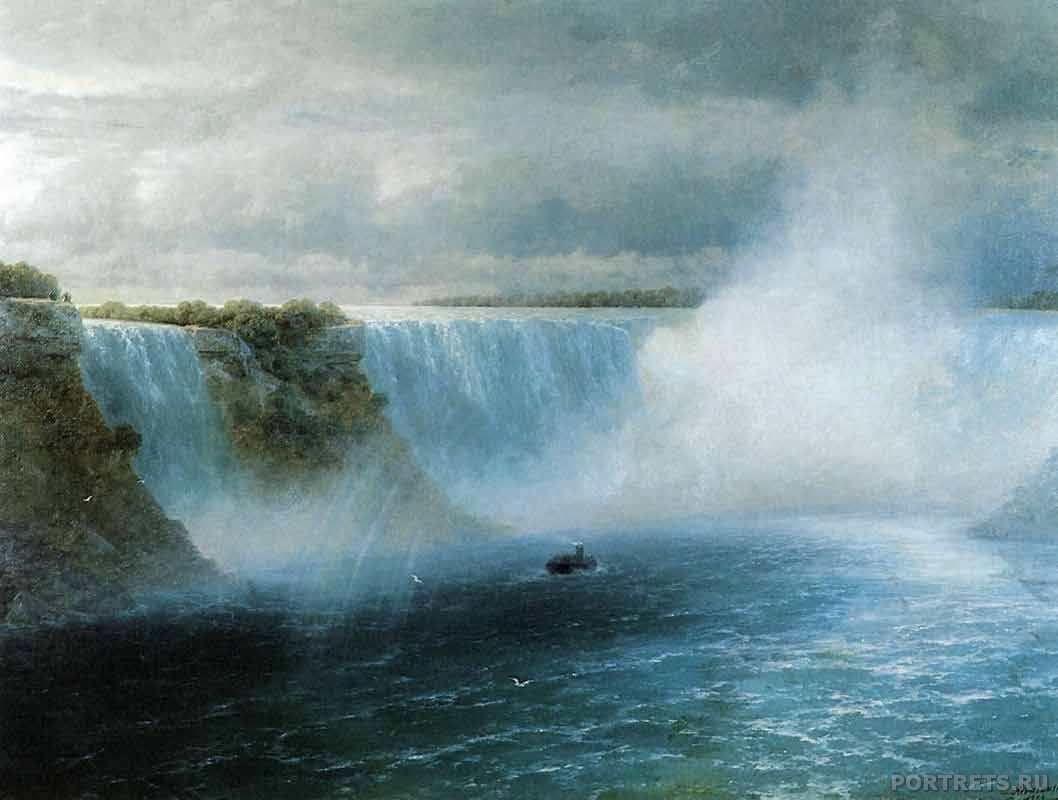 Айвазовский. Ниагарский водопад картина
