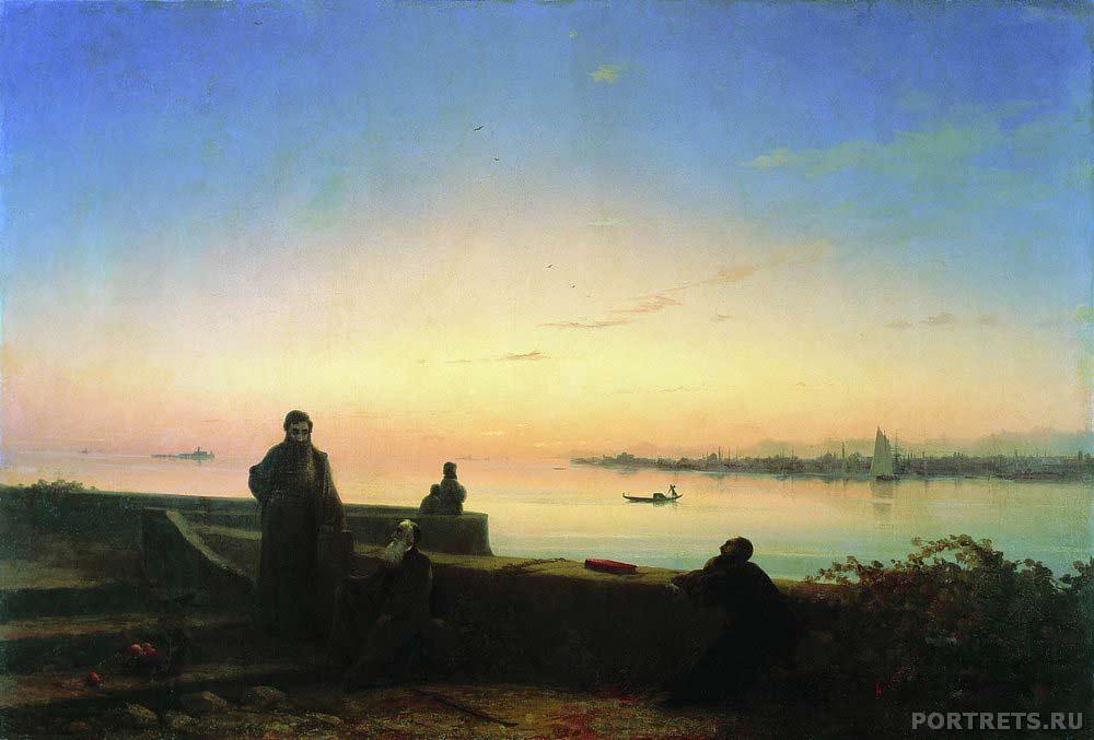 Мхитаристы на острове св. Лазаря. Венеция. 1843