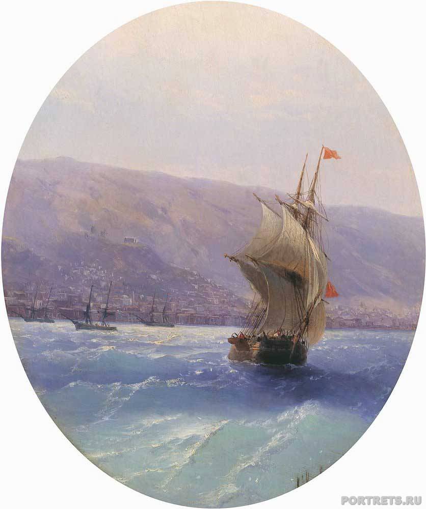 Айвазовский. Вид Крыма. 1851