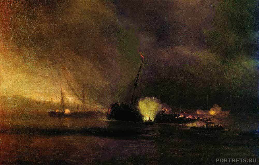 Взрыв трехмачтового парохода в Сулине 27 сентября 1877 года