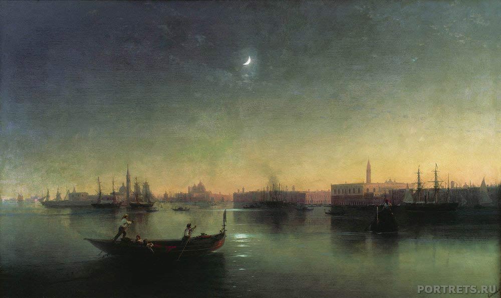 Айвазовский. Венеция. 1870