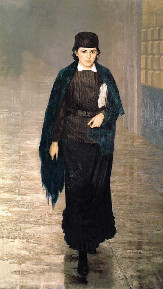 Николай Ярошенко «Курсистка» картина 1883 года