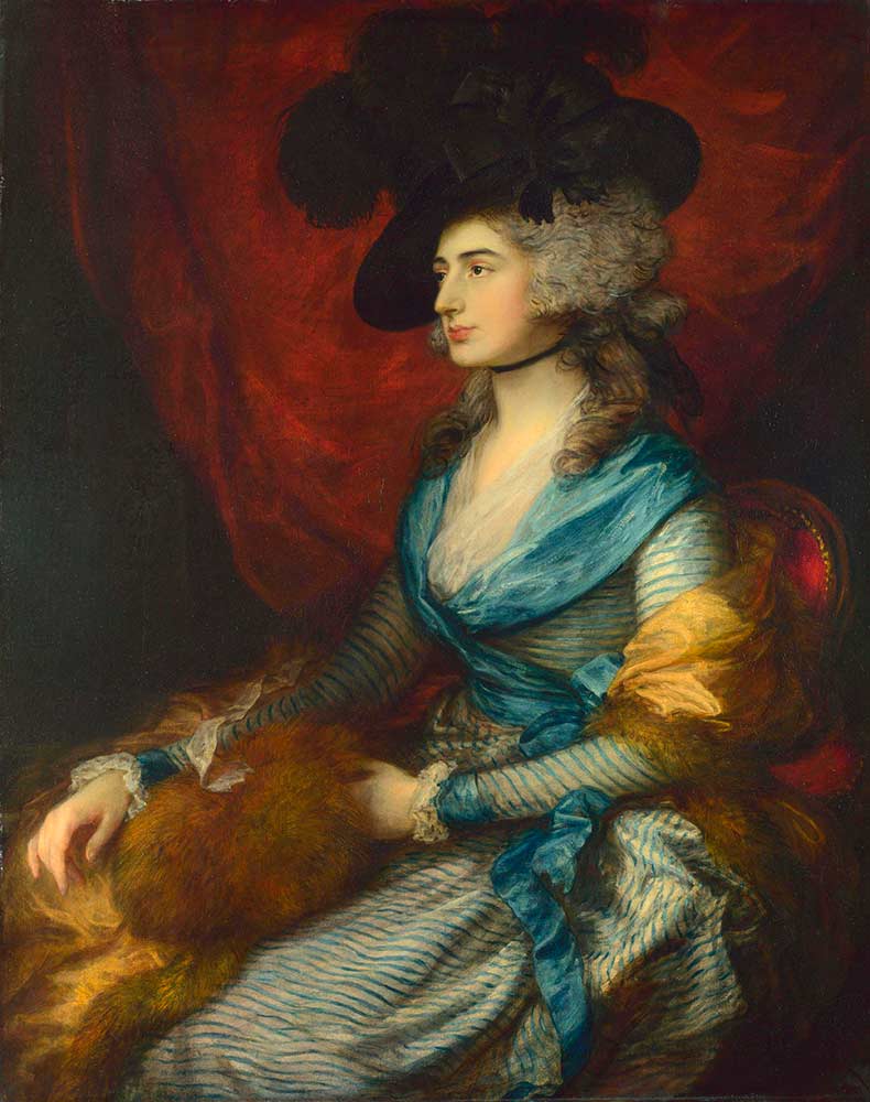 Англия. Живопись 18 века, английские портреты