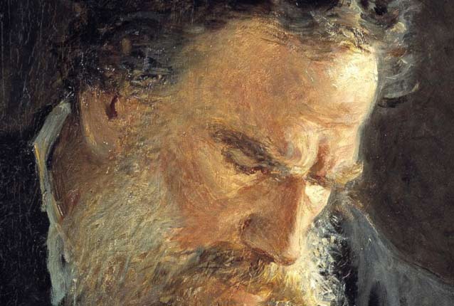 Портрет Льва Толстого. Фрагмент №1 Ге Николай Николаевич