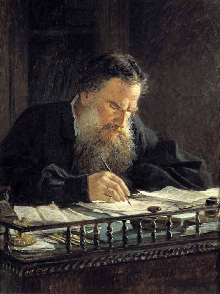 Портрет Льва Толстого. Ге Николай Николаевич
