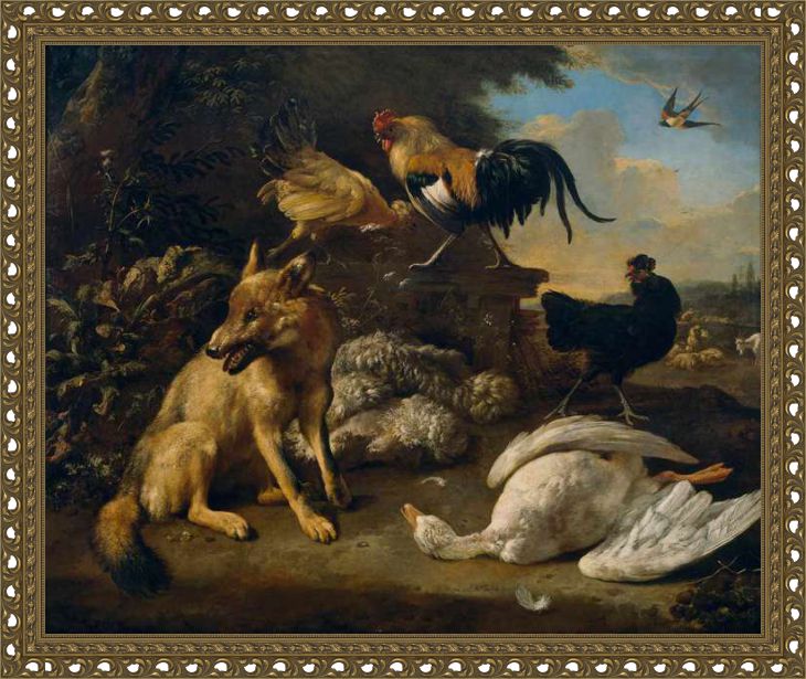 Картина с животными