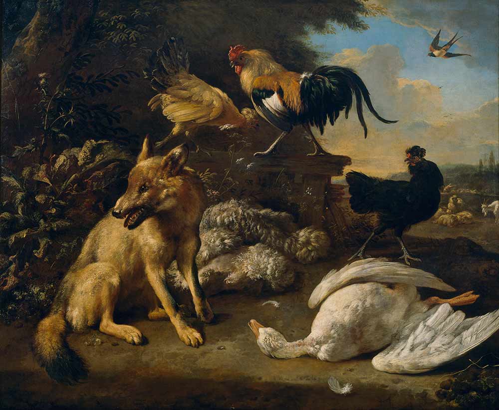 Музей Прадо, картины: Картина с животными известного художника