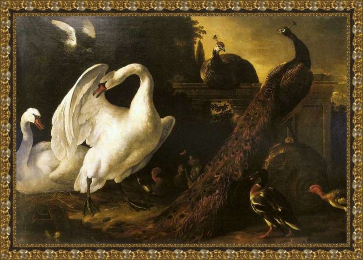 «Лебеди» картины маслом