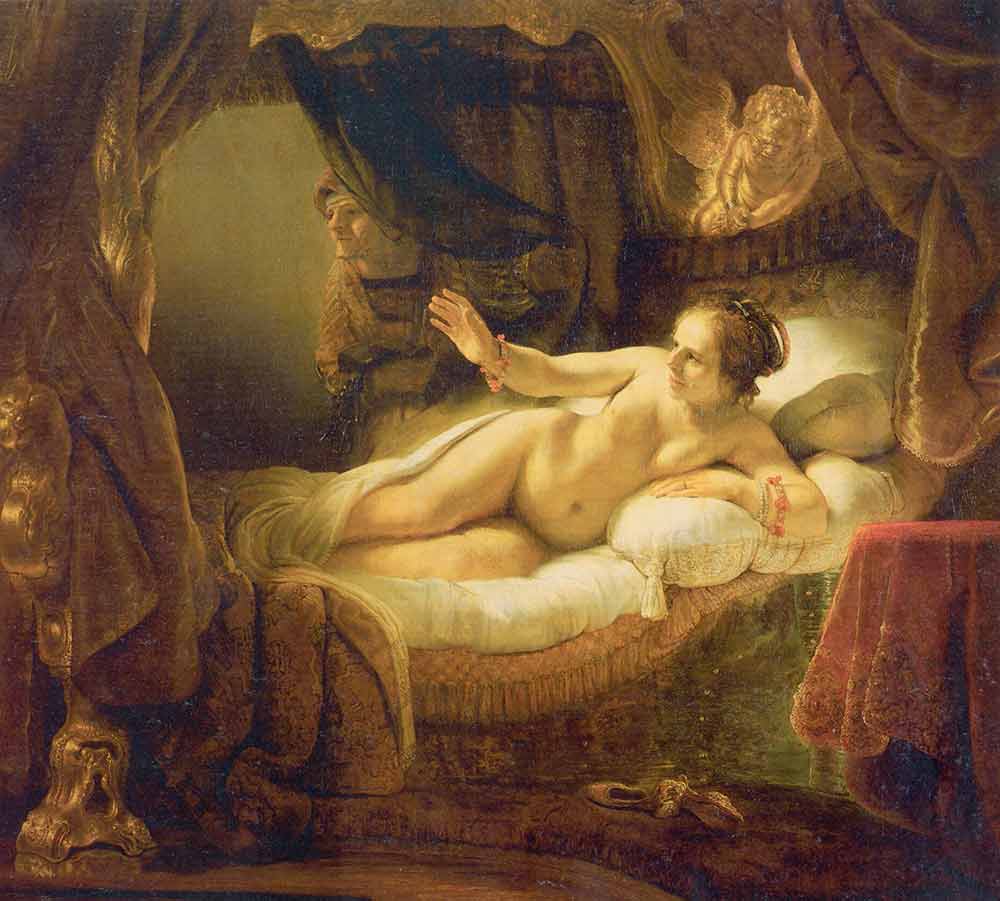 «Даная» картина Рембрандта