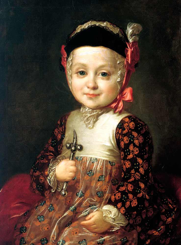 Рокотов «Портрет Бобринского в детстве»