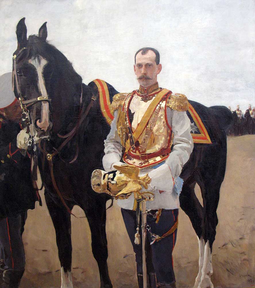 Портрет в образе по фото на холсте. Великий князь Павел Александрович Романов