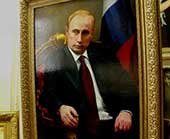 Портрет Путина В.В. в художественной мастерской