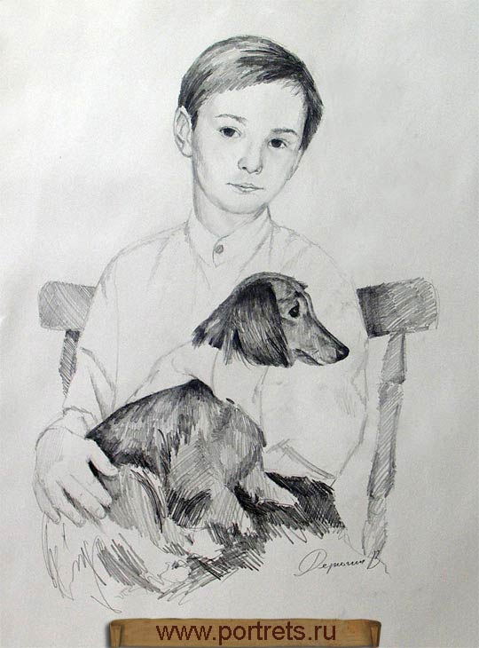 Рисунок ребенка карандашом