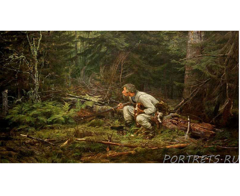 картины американских художников про охоту