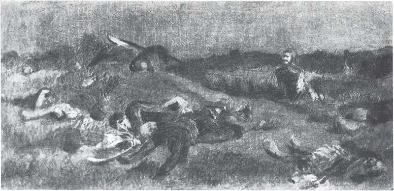 После побоища Игоря Святославича с половцами