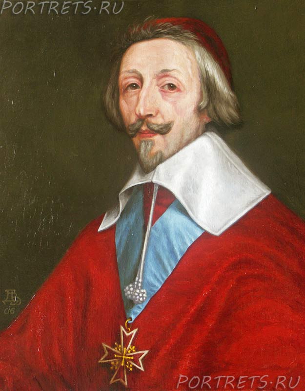 Портрет кардинала Ришелье