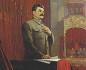 Портрет советского деятеля периода СССР №2