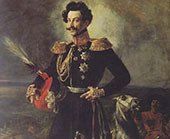 Исторический военный портрет №11 выполнит на заказ художник портретист Виктор Дерюгин