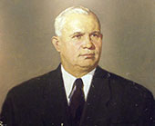 Портрет советского деятеля периода СССР №1