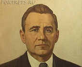 Портрет советского деятеля периода СССР №10