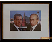 №7 Двойной портрет на фоне Кремля 54х43см.