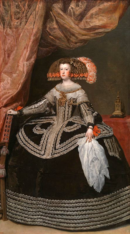 Испания живопись 17 век. Эрцгерцогиня австрийская Мария Анна