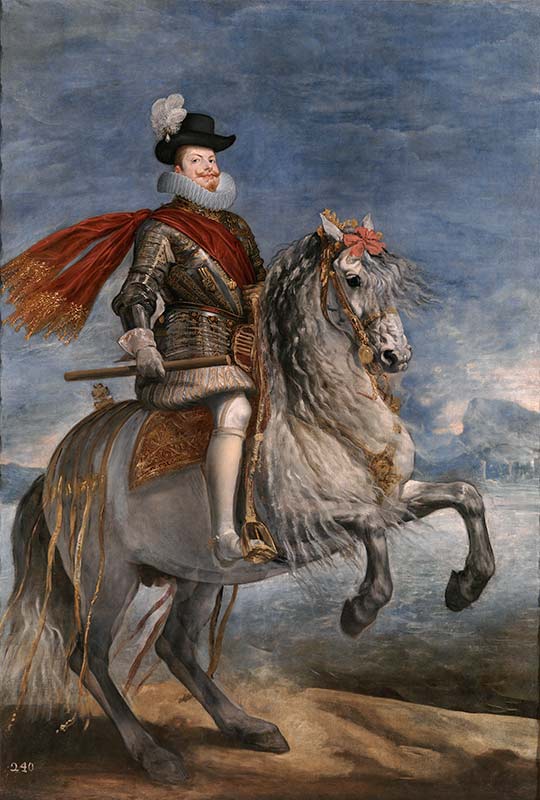 Картины лошадей. Филипп 3 король испании