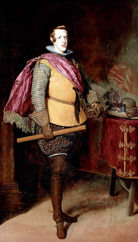 Парадный портрет. Филипп 4 король испании