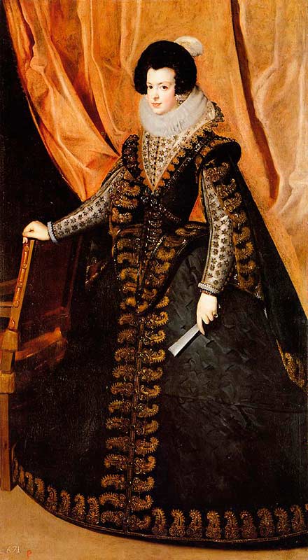 Испания живопись 17 век. Изабель де Бурбон