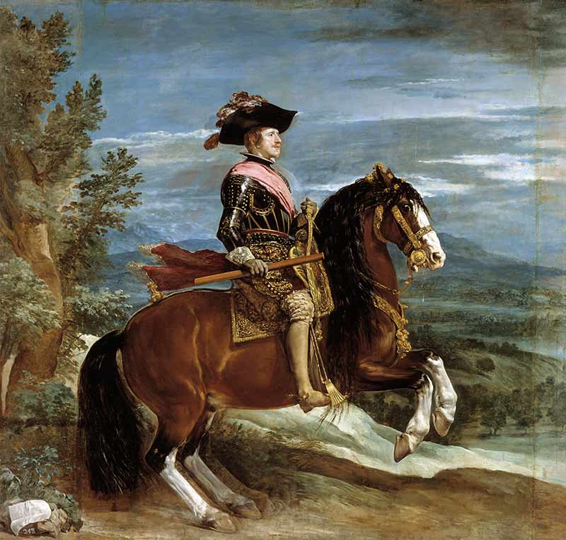 Портрет в образе по фото на холсте. Король Филипп 4, Испания
