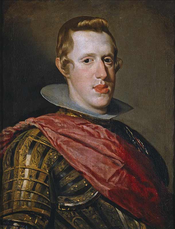 Испания живопись 17 век. Портрет Филиппа IV в доспехах