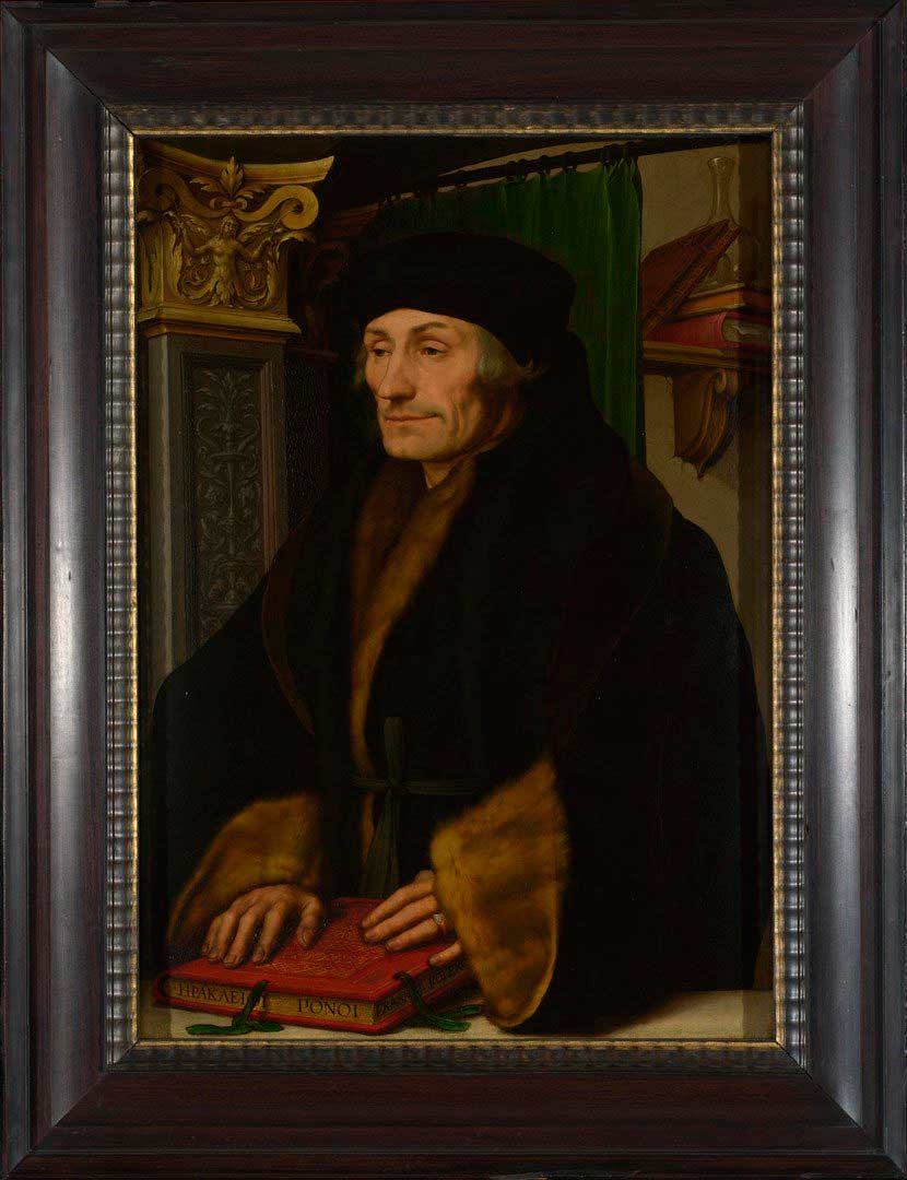 «Эразм Роттердамский» портрет Гольбейна
