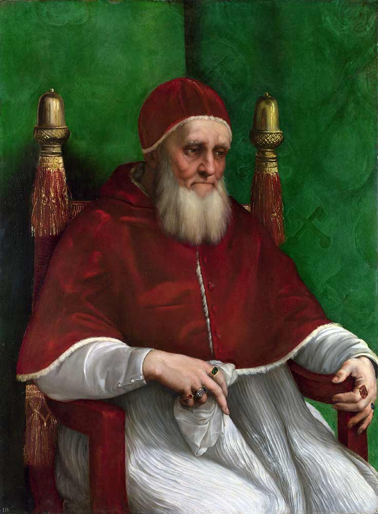 Рафаэль «Портрет папы Юлия 2»