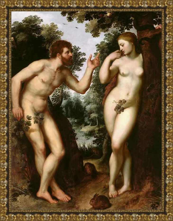 Адам и Ева, картина