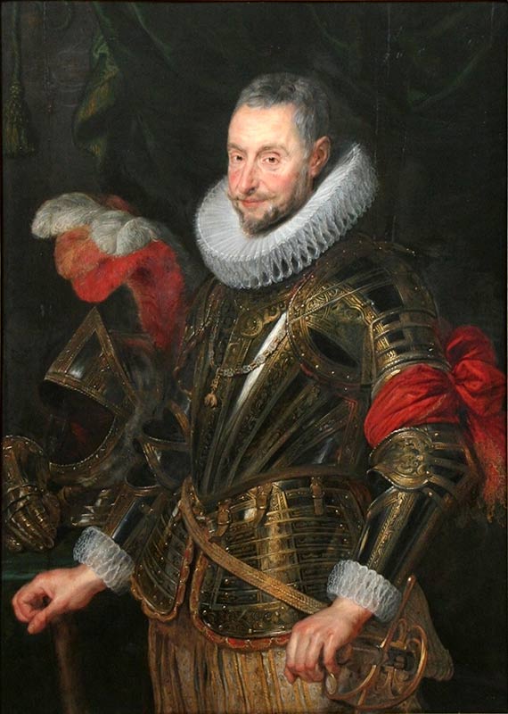 Портрет в образе по фото на холсте. Портрет герцога Амброджо Спинола