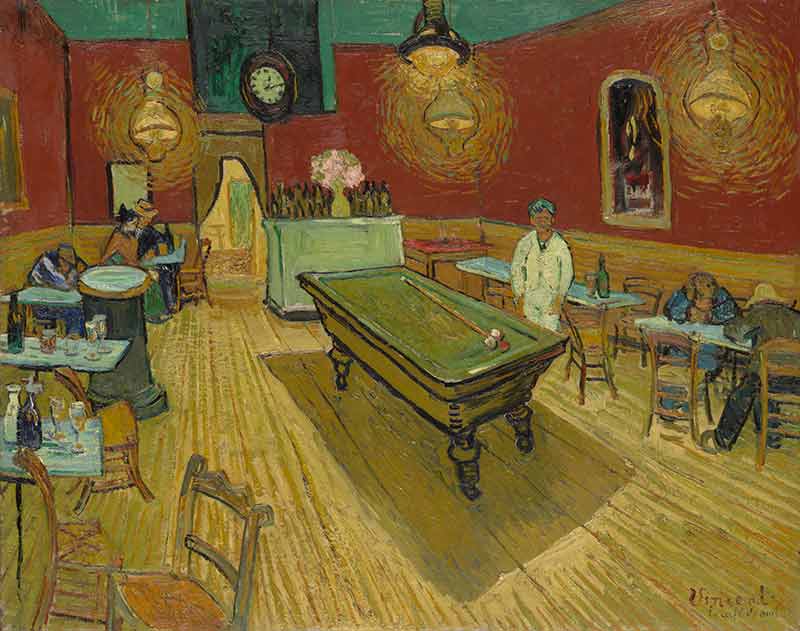 Картина Ван Гога «Ночное кафе»