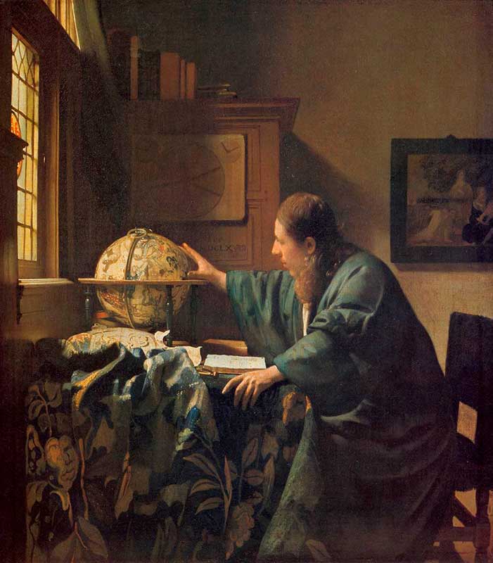 «Астроном» картина Вермеера