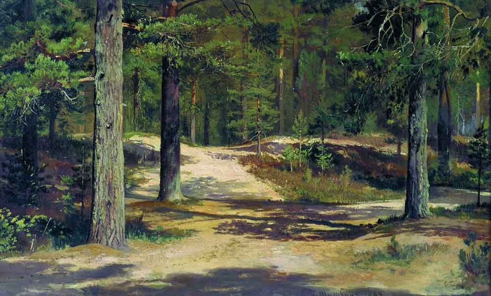 «Сосновый лес» Картина Шишкина