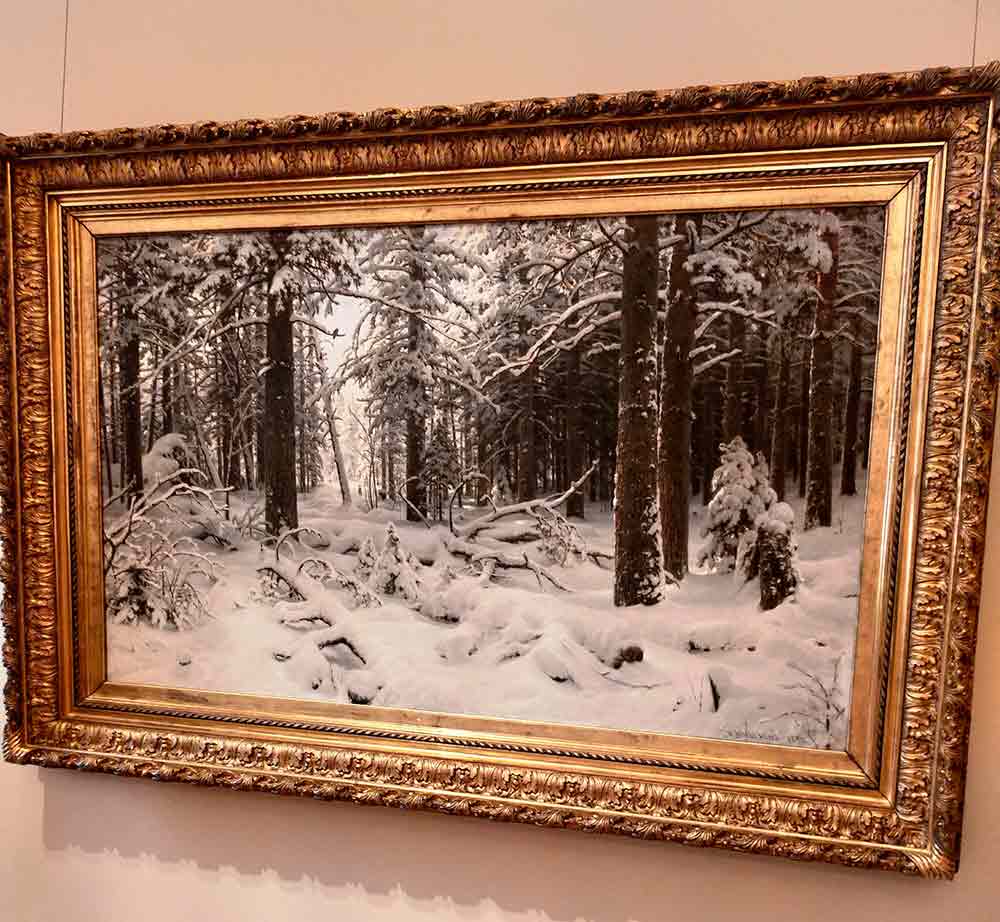 «Зима» картина Шишкина