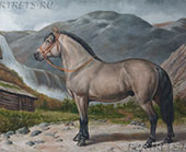 NORWEGER. Норвежская лошадь