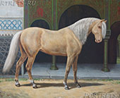 ANDAIUSIER.  Рисунки лошадей из серии Лошади мира. 