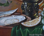 Бокал лимонада картина Яна Давидса де Хемва