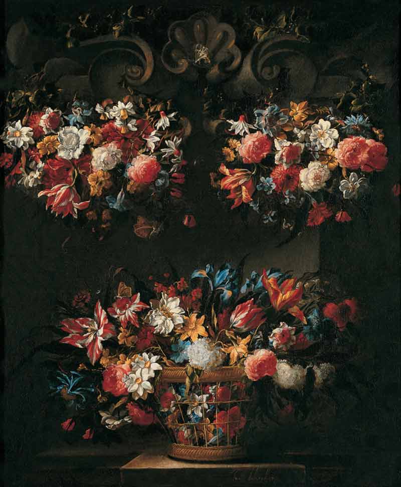 Арельяно, Хуан де. Натюрморт с цветами 