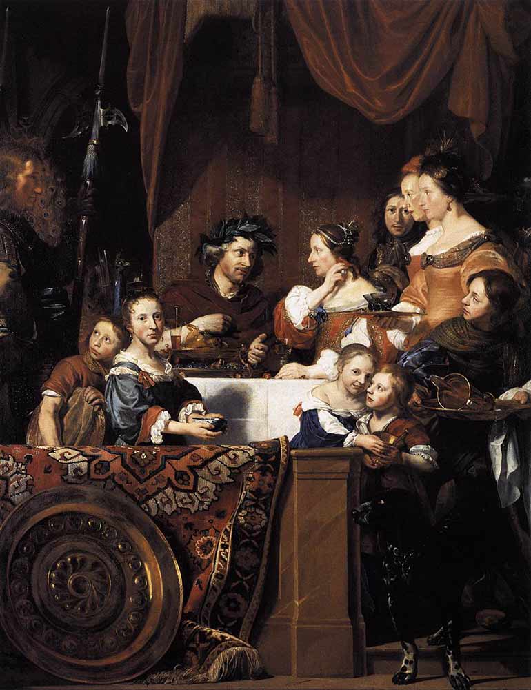 Семья де Брей пир Антония и Клеопатры