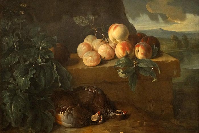Персики, сливы, инжир и вальдшнеп. Депорт Франсуа