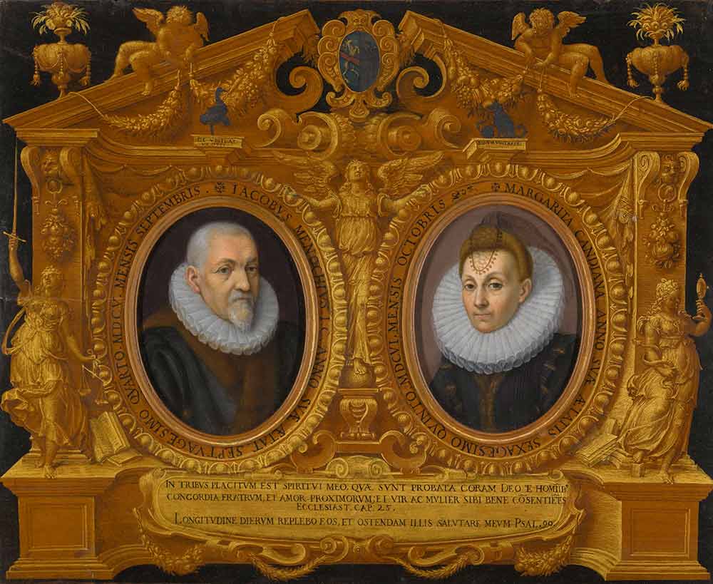 Семейный портрет. Двойной портрет Якопо Менокио и его жены Маргариты Кандиана
