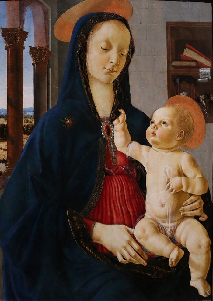 Мадонна с младенцем. Гирландайо Доменико