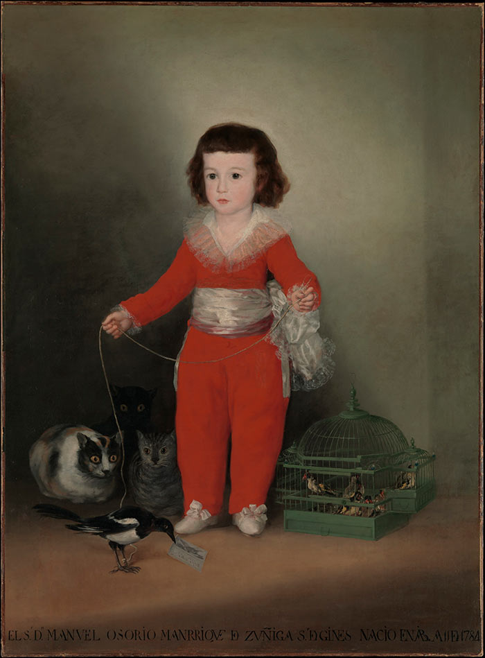 Испания живопись 17 век. Гойя Франсиско. Мануэль Осорио Манрике де Сунига